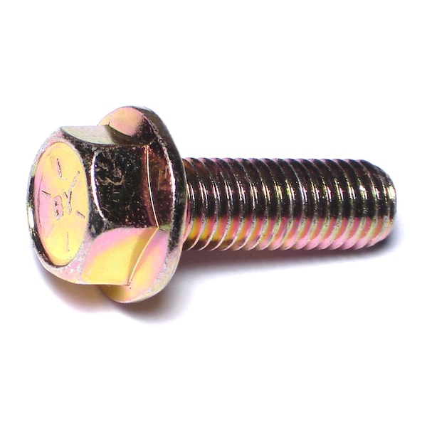 Midwest Fastener Grade 8, 1/2"-13 Flange Bolt, Zinc Plated Steel, 1-1/2 in L, 25 PK 50339 - main